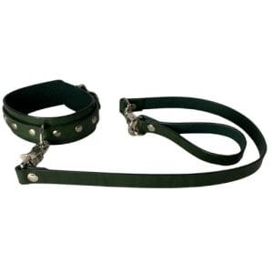 Green BDSM Collar set