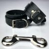 Leather Bondage BDSM Slave Submissive Wirst Cuffs